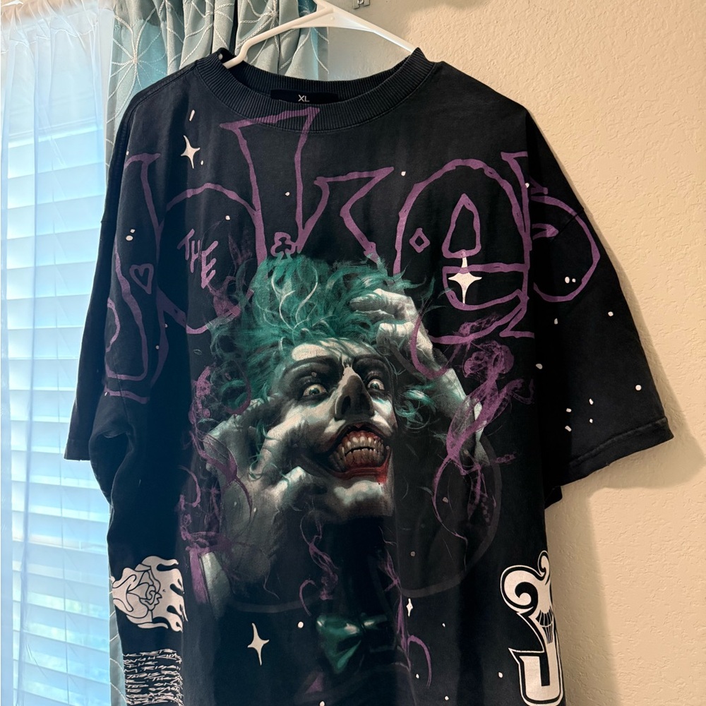 Black Civil Regime x Joker Graphic T-Shirt